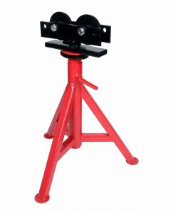PT Roller Head Pipe Stand 25"-43" Pipe Supports fits 56667