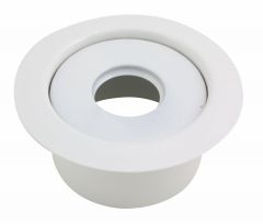 Escutcheon Recessed (Large) WH 3/4" IPS