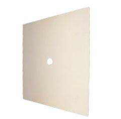 Heat Collector 12" X 12" W/1/2" IPS Hole,Alum; (7/8" Hole)