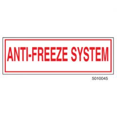 Sign Alum 6x2 Anti-Freeze System (100/1000/22#)