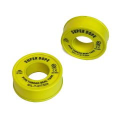 Thread Seal PTFE GasTape1/2" x 520".9 Density x .4ml Yellow