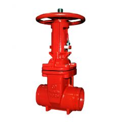 Fire Protection OS&Y Gate Valve D.I. Body Grooved 2½" UL/FM