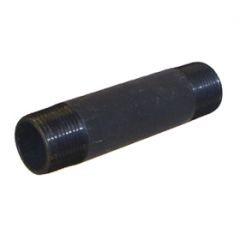 Pipe Nipple Steel 1/2" x 8 Black (import)