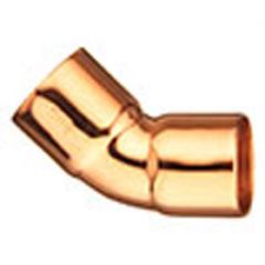 Copper Fitting 1-1/2" CxC 45 Elbow (=Nibco 606)