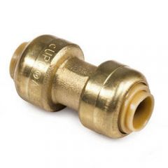 Push Fit 1" Brass Coupling (6/30)