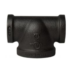 Pipe Fitting Ductile Iron Reducing Tee 1-¼"x1"x¾"(24/48/43#)