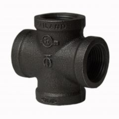 Pipe Fitting Ductile Iron Cross 2"x1" (8/16/34#)