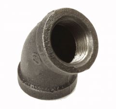 PIPE FITTING Malleable 45° Elbow ½" (100/200)(=Anvil 1102)