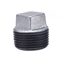 PIPE FITTING Malleable Galv Plug Square Head ½"(300/600)
