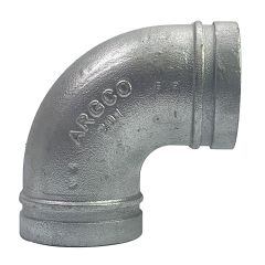 GALVANIZED Grooved 90 1" Elbow Std Long  (201)