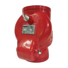 Fire Protection Grooved Check Valve 10" Ductile Iron Red