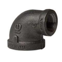 Pipe Fitting Ductile Iron 90°Reducing Elbow 1"x½"(55/110/48#