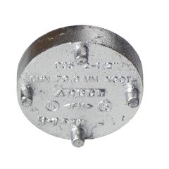 GALVANIZED Grooved End Cap 1-1/4"  (601)