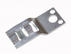 Eye Socket Offset Steel 3/8" Galvanized (#38 w-1/4" Holes)