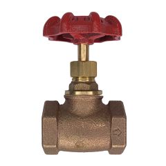 Globe Valve 3/4" NPT thread 200# w/Rubber Seat