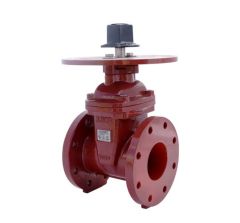 NRS Gate Valve D.I. Body-Flanged 2-1/2" 300PSI UL/FM