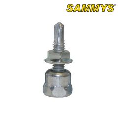 Sammy Steel DSTR-516 3/8"x5/16" SH x1-1/4" w/nut Bottommount