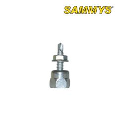 Sammy Steel DSTR-1 3/8" x 1" w/ nut(UL)<FM>Bottommount