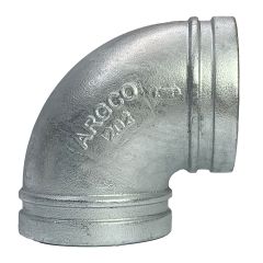 GALVANIZED Grooved  90 3" Elbow Short  (202)