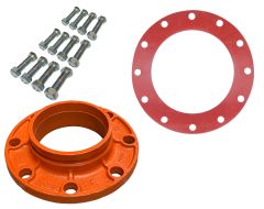 Grooved Flange Adapter Nipple 10" (802) w/Nut Bolt & Gasket Kit