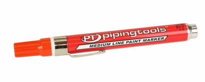 Pipe Paint Marker (Orange) Fiber Point (ORM-D)