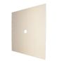 Heat Collector 12" x 12" w/1/2" IPS Hole,Alum; (7/8" Hole)