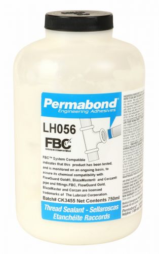 Permabond LH056 750ML Anaerobic CPVC Compatible Thread Seal