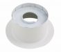 Escutcheon Recessed (Large) WH 3/4" IPS