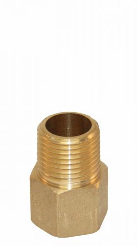 Fire Sprinkler Extension Brass 3/4" L x 1/2" IPS **NO WARRANTY-USE AT YOUR OWN RISK
