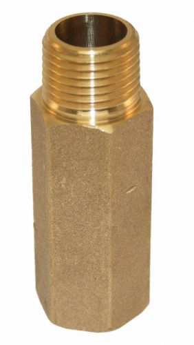 Fire Sprinkler Extension Brass 2" L x 1/2" IPS **NO WARRANTY-USE AT YOUR OWN RISK