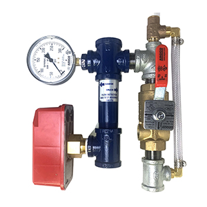 Fire Protection Potter Residential Riser 1" w/Pressure Relief and T&D