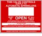 Sign Alum 9x7 Control Valve (500/55#)
