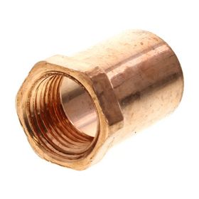 1-1/4" Tube Size USIP Wrot Copper Nibco 603 Adapter C x FNPT 