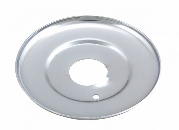 Escutcheon 1PC Steel (CP) 1/2 x 1/2 IPS