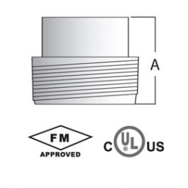 Pipe Fitting Cast Iron Plug 1/2" (=Anvil 380) - ARGCO.COM