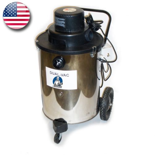 Dual Vac Sprinkler Vacuum for draining Fire Sprinkler System