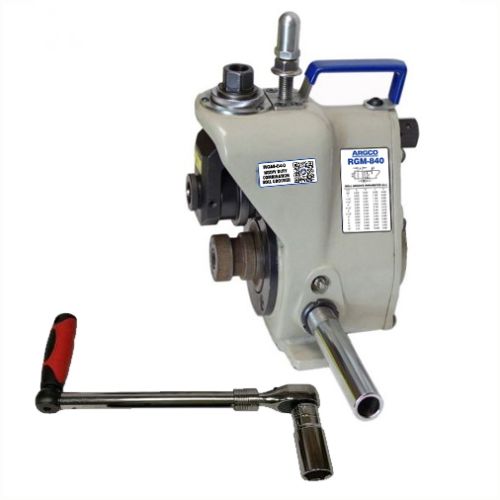 ARGCO RGM-840 Heavy Duty Combo Roll Groover - for steel pipe, 1" to 8" SCH 10/40  (up to 12" SCH 10 pipe)