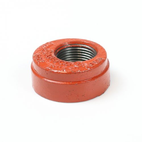 Grooved End Cap 2-1/2" w/Hole 1" (602)