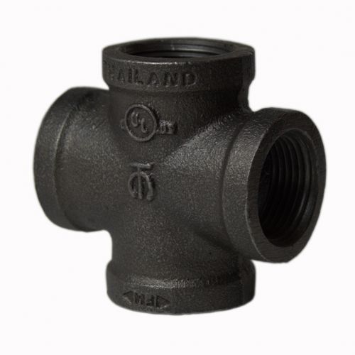 Pipe Fitting Ductile Iron Cross 1-1/4" x 1"