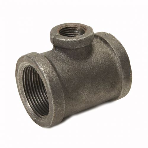 Pipe Fitting Malleable Iron Reducing Tee 1-1/2" x 1" x 1/2"