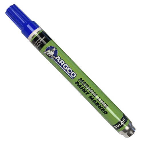 Pipe Paint Marker (Blue) Fiber Point (ORM-D)