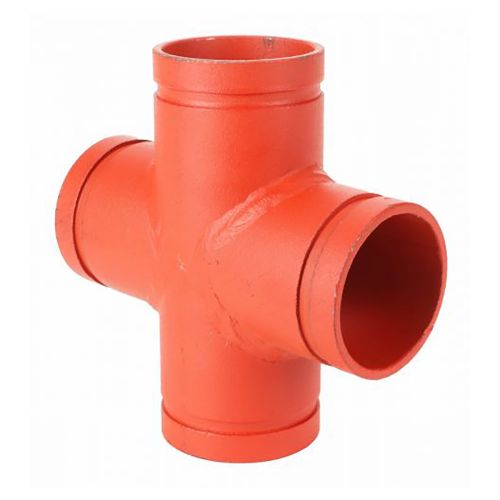 Grooved Straight Cross 1-1/2" Standard Radius (401) CLOSEOUT