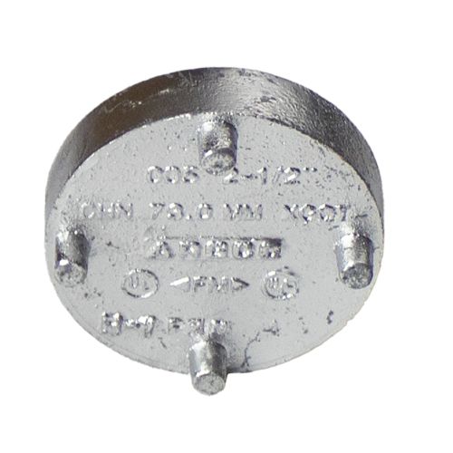 GALVANIZED Grooved End Cap 2-1/2"  (601)