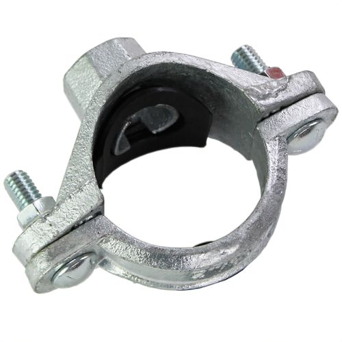 GALVANIZED Fire Outlet Tee Threaded 2-1/2" x 3/4" (502) Hole Size: 1-3/16"/30mm