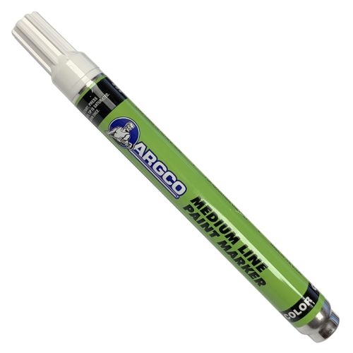 Pipe Paint Marker (White) Fiber Point (ORM-D)