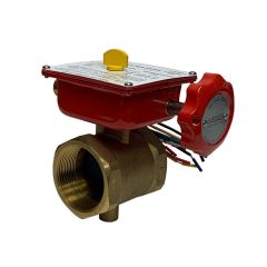 FireProtection Butterball Valve Threaded 1-1/4