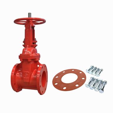 Fire Protection OS&Y Gate Valve D.I. Body Flanged 3" w/ two NBG kits