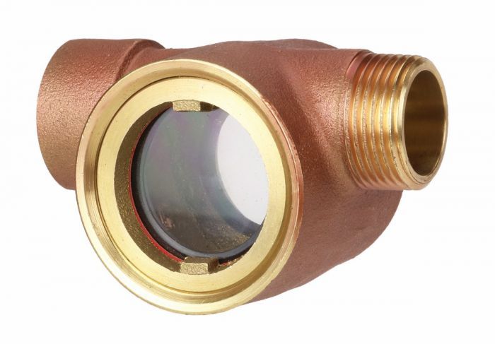 Sight Glass 1-1/4" FxM without Restricted Orifice