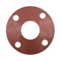 Gasket Pipe Flange Red Rubber Full Face  150# 2" x 1/8"