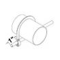 Seismic Sway Brace Pipe Attachment(Large)1"Brace, 3"Pipe